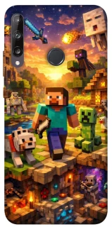 Чохол на Huawei P40 Lite E Minecraft v6 фото 1 з 1