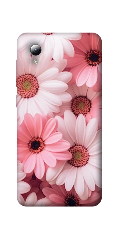 Чехол на ZTE Blade A3 (2019) Розовые цветы v2 фото 1 из 1