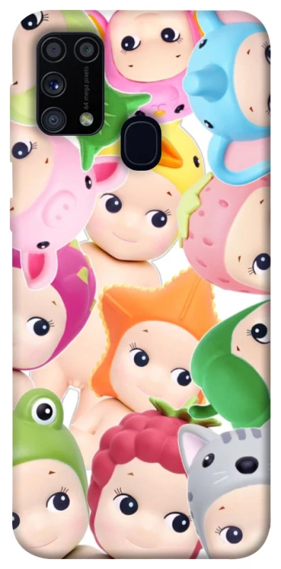 Чохол на Samsung Galaxy M31 Fruit-Zoo Kaleidoscope фото 1 з 1