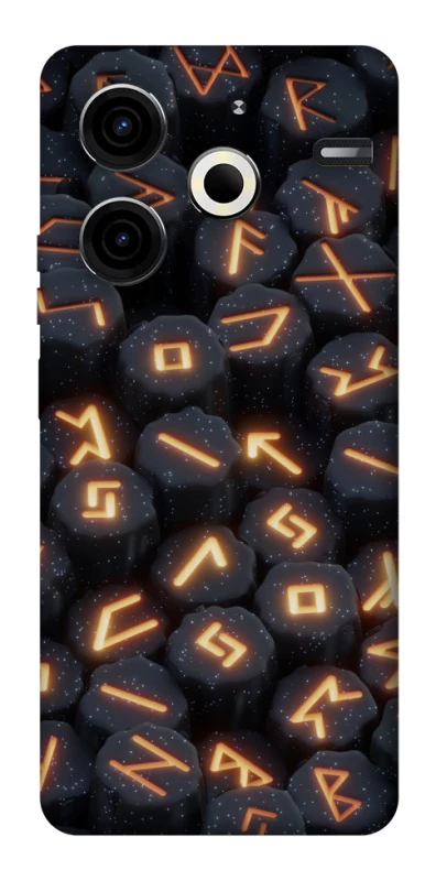 Чохол на TECNO Pova 6 Neo (LI6) Вогняні руни фото 1 з 1