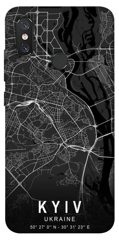 Чохол на Xiaomi Mi 8 Kyiv map фото 1 з 1