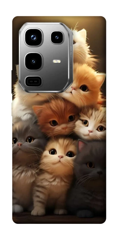 Чехол на Infinix Note 50 Pro Чехол Kittie Love v2 фото 1 из 1