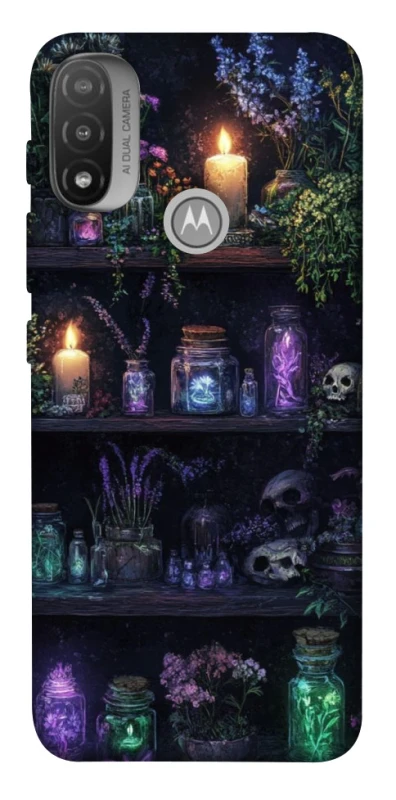 Чохол на Motorola Moto E20 Magic shelf ver.1 фото 1 з 1