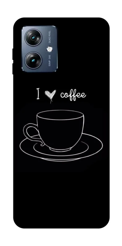 Чохол на Motorola Moto G54 Power Black coffee фото 1 з 1