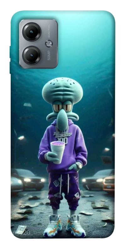 Чохол на Motorola Moto G14 Сквідвард фото 1 з 1