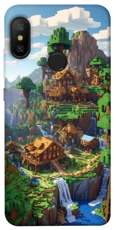 Чохол на Xiaomi Mi A2 Lite / Xiaomi Redmi 6 Pro Minecraft universe фото 1 з 1