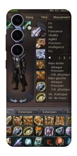 Чехол на Samsung Galaxy S25+ Character Menu ver.1 фото 1 из 1