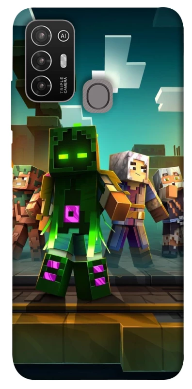 Чохол на ZTE Blade A52 Minecraft dungeon фото 1 з 1