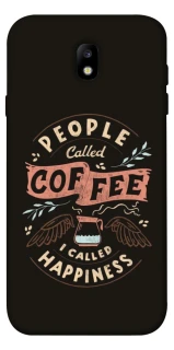 Чохол на Samsung J730 Galaxy J7 (2017) Сoffee happiness фото 1 з 1