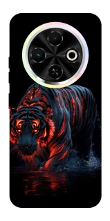 Чехол на TECNO Spark 30C fire tiger фото 1 из 1