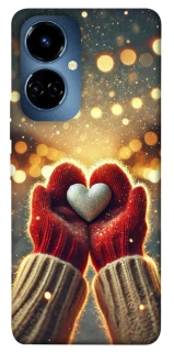 Чехол на TECNO Camon 19 Pro Heart in hand фото 1 из 1