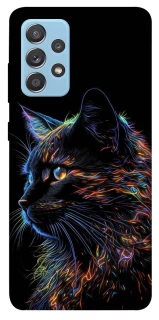 Чохол на Samsung Galaxy A52 4G / A52 5G Чорний кіт фото 1 з 1
