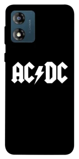 Чохол на Motorola Moto E13 AC/DC logo фото 1 Чохол на Motorola Moto E13 AC/DC logo фото 1 з 1