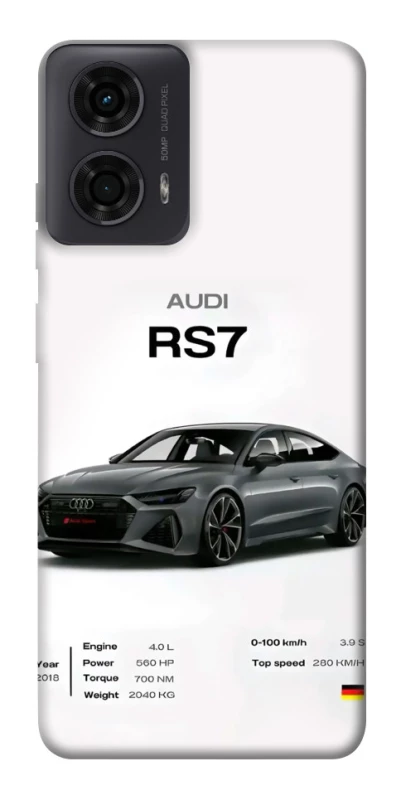 Чохол на Motorola Moto G04 Audi RS7 фото 1 з 1
