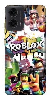 Чохол на Motorola Moto G24 Roblox Characters Collage фото 1 з 1