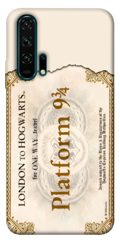 Чехол на Huawei Honor 20 Pro Ticket 9-3/4 фото 1 из 1