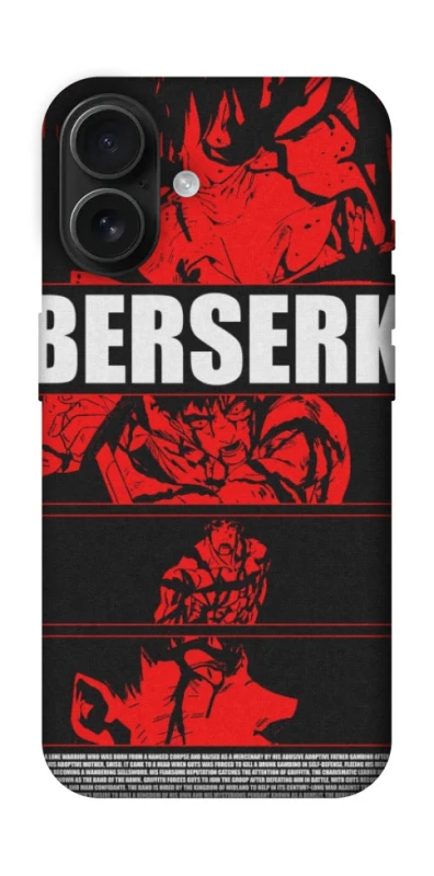Чехол на Apple iPhone 16 Berserk poster фото 1 из 1