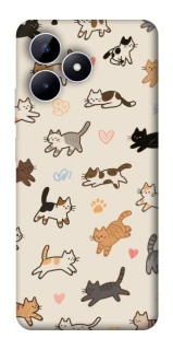 Чехол на Realme Note 50 5G Cat style ver.2 фото 1 из 1