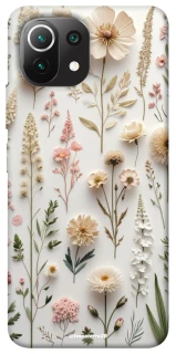 Чохол на Xiaomi Mi 11 Lite Floral design ver.1 фото 1 з 1