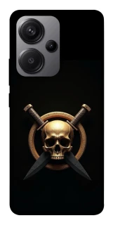 Чохол на Xiaomi Redmi Note 13 Pro+ Golden Skull фото 1 з 1