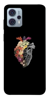 Чохол на Motorola Moto G23 Heart with flowers фото 1 Чохол на Motorola Moto G23 Heart with flowers фото 1 з 1