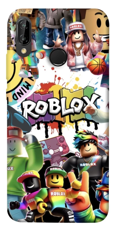 Чохол на Huawei P20 Lite Roblox Characters Collage фото 1 з 1