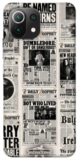 Чехол на Xiaomi Mi 11 Lite Harry Potter newspaper фото 1 из 1