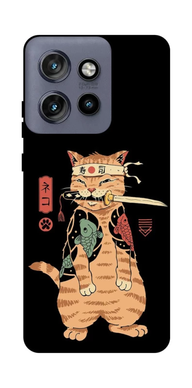 Чохол на Motorola Edge 50 Neo Кіт-самурай фото 1 з 1