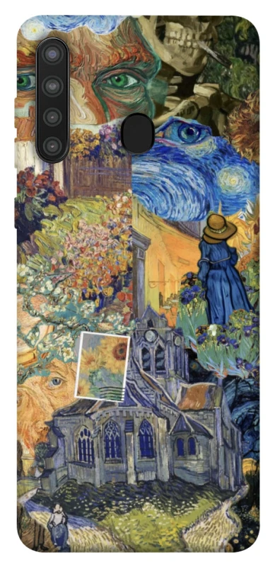 Чехол на Samsung Galaxy A21 Van Gogh collage фото 1 из 1