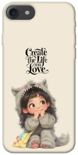 Чехол на Apple iPhone 7 / 8 (4.7") Create the life you love фото 1 из 1