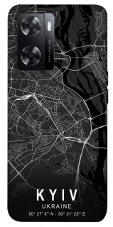 Чохол на Oppo A57s Kyiv map фото 1 з 1