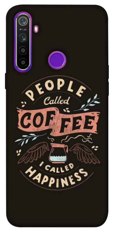 Чохол на Realme 5 Сoffee happiness фото 1 з 1