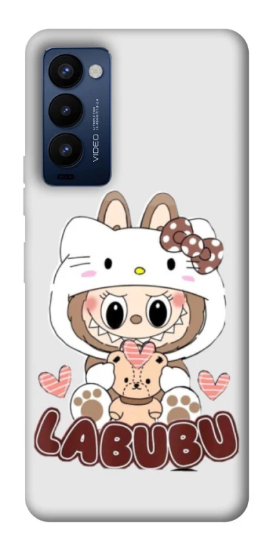 Чохол на TECNO Camon 18 Pro Hello Kitty Labubu фото 1 з 1