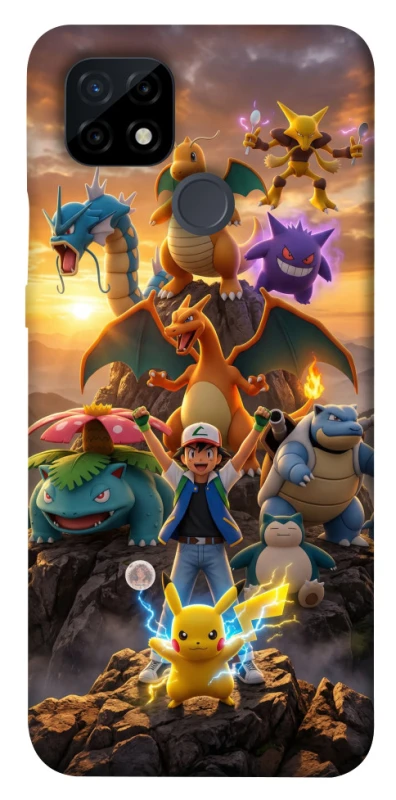 Чехол на Realme C21 Pokemon фото 1 из 1