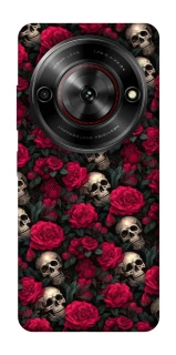 Чехол на ZTE Nubia Focus Черепа и розы фото 1 из 1