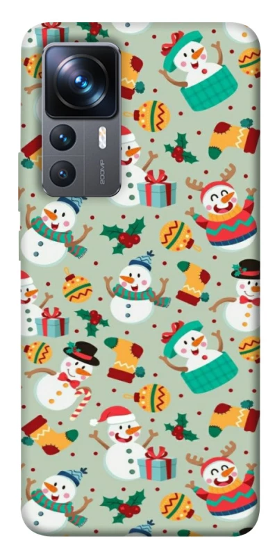 Чехол на Xiaomi 12T / 12T Pro Новогодний v2 фото 1 из 1