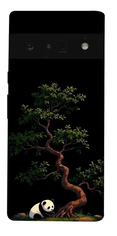 Чехол на Google Pixel 6 Pro Panda and tree фото 1 из 1