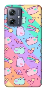 Чохол на Motorola Moto G54 Cat Cute фото 1 Чохол на Motorola Moto G54 Cat Cute фото 1 з 1