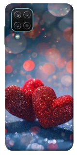 Чехол на Samsung Galaxy M12 Red hearts фото 1 из 1