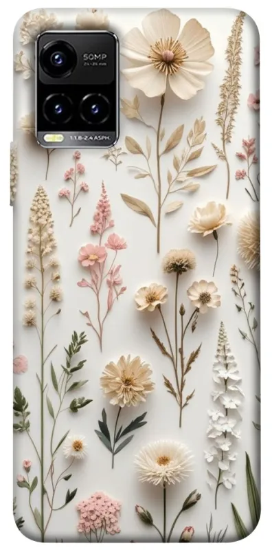 Чохол на Vivo Y21 / Y33s Floral design ver.1 фото 1 з 1