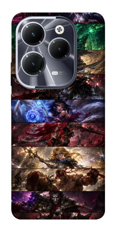 Чохол на Infinix Hot 40 League of Legends фото 1 з 1