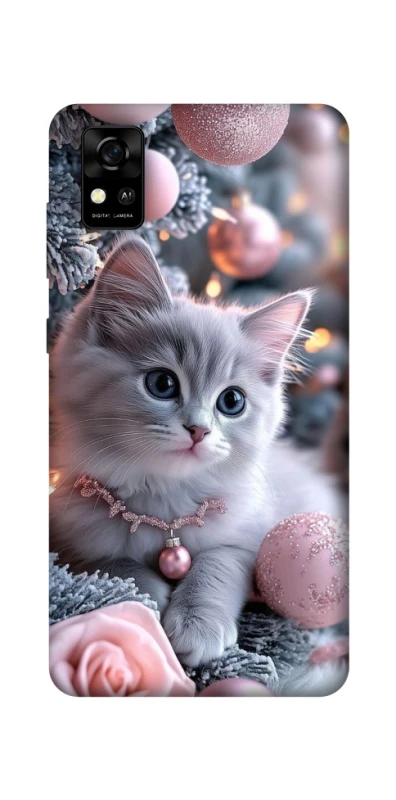 Чохол на ZTE Blade A31 Christmas Kitty фото 1 з 1