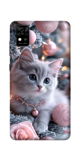 Чохол на ZTE Blade A31 Christmas Kitty фото 1 з 1