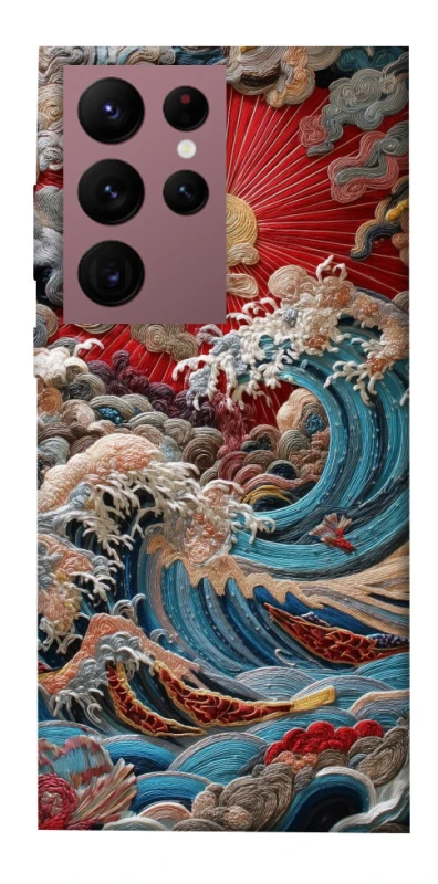 Чохол на Samsung Galaxy S22 Ultra Japa wave ver.2 фото 1 з 1
