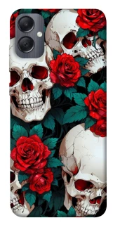 Чохол на Samsung Galaxy A05 skull and rose фото 1 з 1