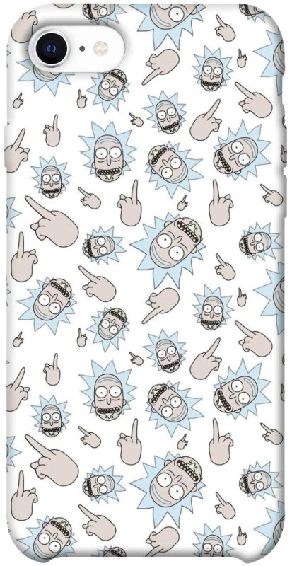 Чохол на Apple iPhone SE (2020) Rick and Morty style фото 1 з 1