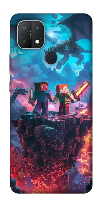 Чохол на Oppo A15s / A15 Minecraft v3 фото 1 з 1