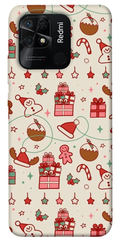 Чехол на Xiaomi Redmi 10C Новогодний v14 фото 1 из 1