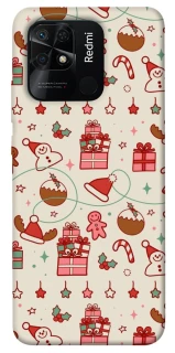 Чохол на Xiaomi Redmi 10C Новорічний v14 фото 1 з 1