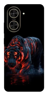 Чехол на Xiaomi Poco C71 fire tiger фото 1 из 1